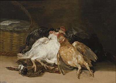 Dead Birds by Francisco de Goya